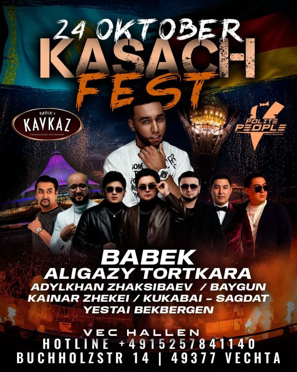 🔥 KASACH FEST — 24 октября 2026 | Vechta